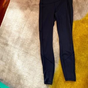 Lululemon leggings with mesh sides